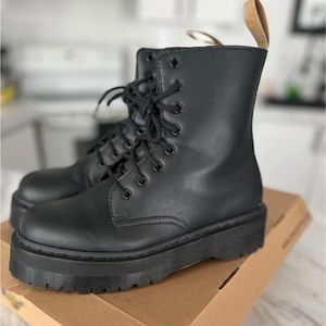 DR. MARTENS VEGAN JADON II MONO size 11 women or 10 men